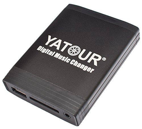 Yatour YT-M06-MB Digitaler Musikadapter für USB, SD, AUX, Adapter kompatibel mit Mercedes W140, W202, W210 C, W210 E MP3